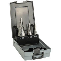 Wierteło stopniowe do metalu Bosch 2608587426 - zestaw 3 sztuk