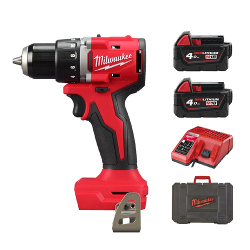 Wiertarko-wkrętarka Milwaukee M18 BLDDRC-402C