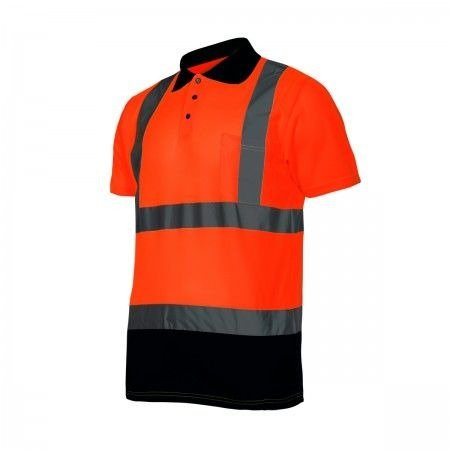 Koszulka Polo ostrzegawcza L Lahti PRO L4030103 pomarańczowa