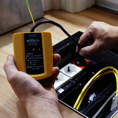 Tester gniazd sieciowych Wiha 45220