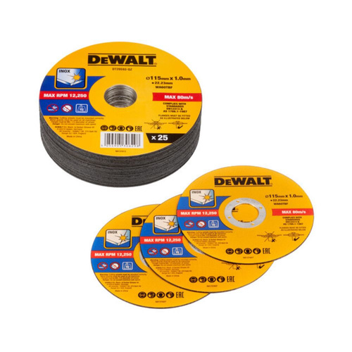 Tarcza do metalu 115 mm Dewalt DT20593-QZ - 25 sztuk