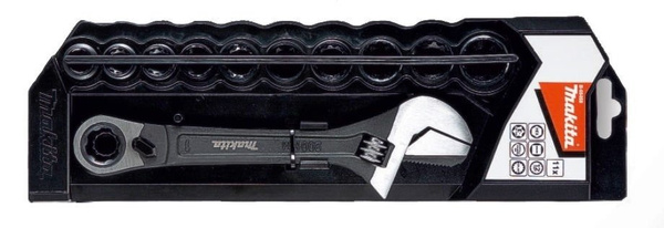 Klucz nasadowy z kompletem nasadek Makita B-65458 10 szt.