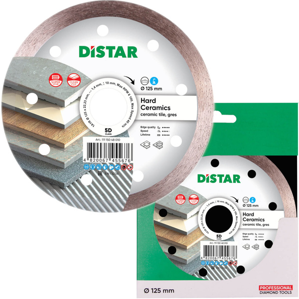 Tarcza do cięcia płytek ceramicznych 125, 11115048010 Distar