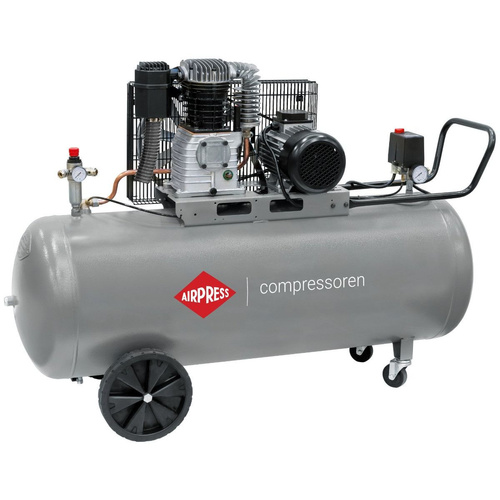 Kompresor dwutłokowy olejowy Airpress HK 600-200 Pro 10 bar 4 KM/3 kW 400V 415 l/min 200 l