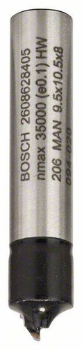 Frez profilowy, 8 mm, R1 3,2 mm, D 9,5 mm, L 10,2 mm, G 41 mm Bosch 2608628405