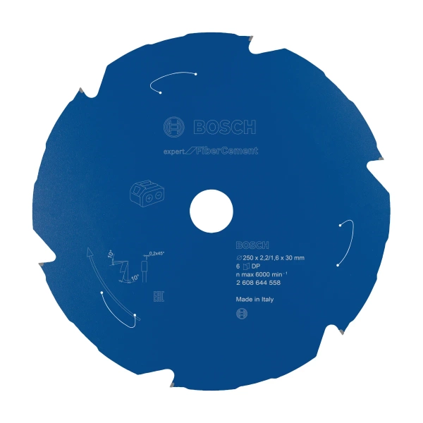 Tarcza do cięcia cementu 250x30 mm Bosch 2608644558