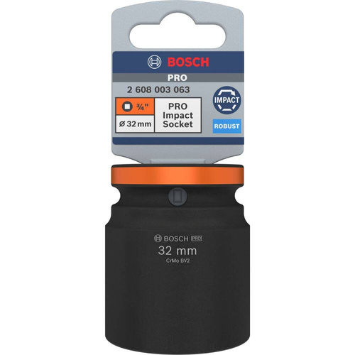 Nasadka udarowa 3/4" Bosch 2608003063 rozmiar 32 mm