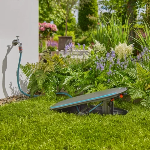 Podziemny bęben na wąż GARDENA RollUp M z wężem 20 m 18650-20