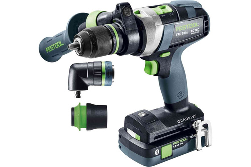 Akumulatorowa wiertarko-wkrętarka udarowa QUADRIVE TPC 18/4 5,2/4,0 I-Set SCA FESTOOL 575606