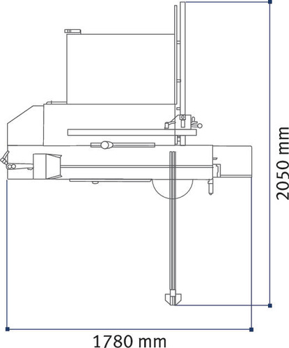 Mała pilarka formatowa Holzkraft minimax sc 2c KOMPAKT 5504213
