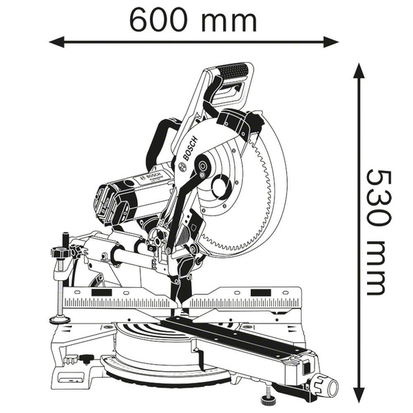 Ukośnica Bosch GCM 12 SDE