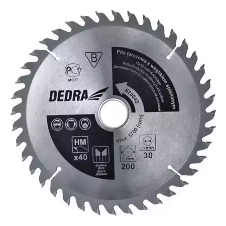 Tarcza do cięcia drewna Dedra H50060