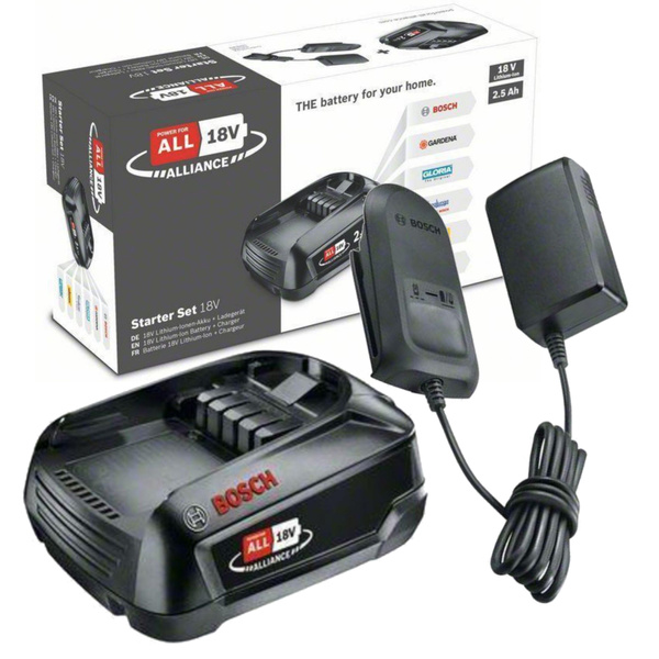 Zestaw zasilający Bosch 1600A02625 (2,5Ah + AL 18V-20)
