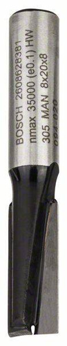 Frez prosty, 8 mm, D1 8 mm, L 19,6 mm, G 51 mm Bosch 2608628381