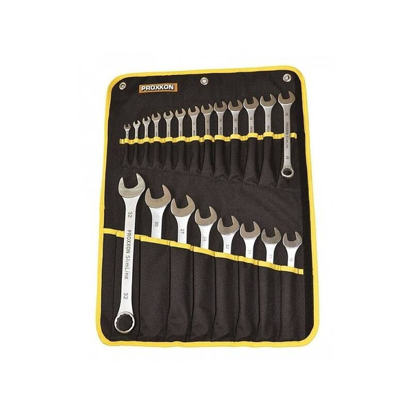 Zestaw kluczy płasko-oczkowych Proxxon PR23822+FUTERAŁ