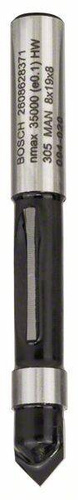 Frez do prowadzeń i otworów, 8 mm, D1 8 mm, L 19 mm, G 66 mm Bosch 2608628371
