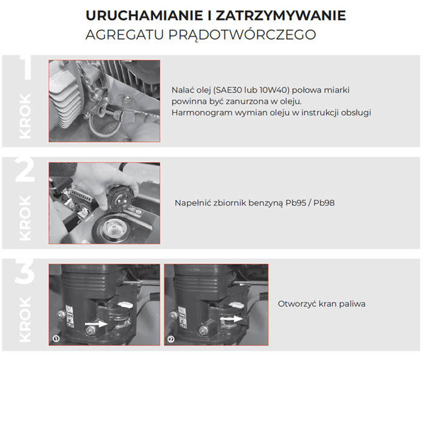 Agregat prądotwórczy Fogo F3001R