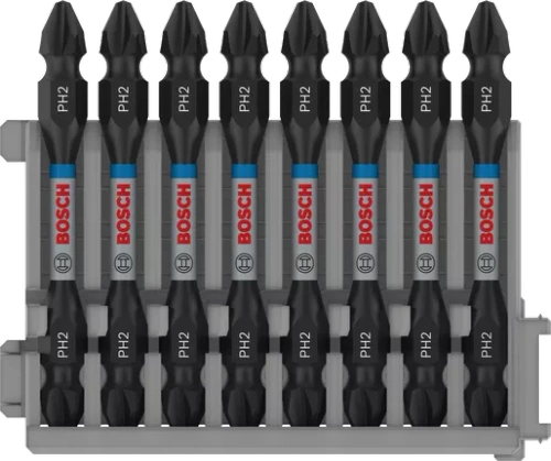 Zestaw 8 szt. bitów dwustronnych PH2 Bosch Impact Control 2608522337