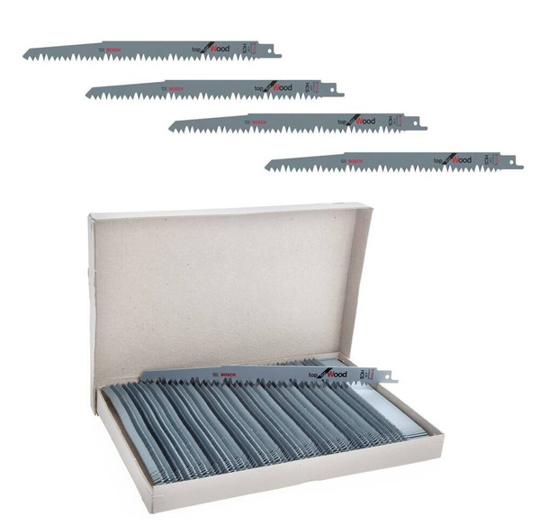 Zestaw 100 szt. brzeszczotów do pił szablastych S 1531 L Bosch 2608650698