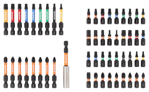 Zestaw bitów udarowych Bahco 66IM/54C-1