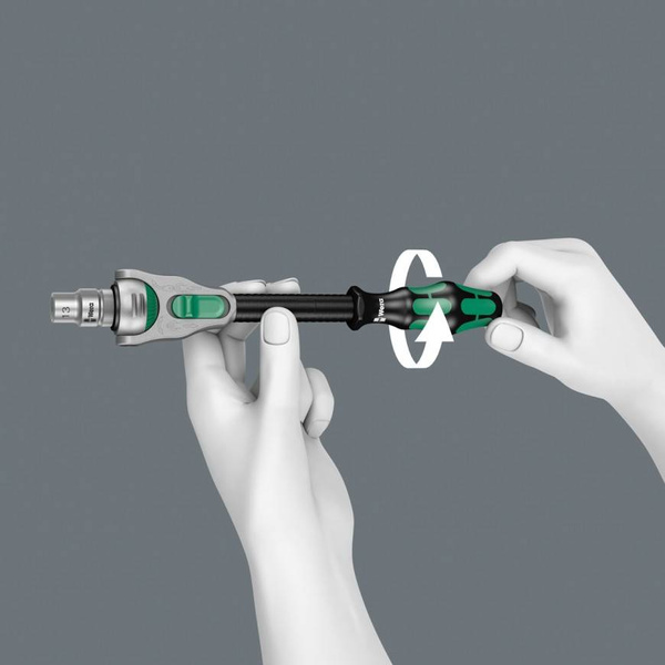 Grzechotka Wera Zyklop Speed z zabierakiem 1/4" 05003500001