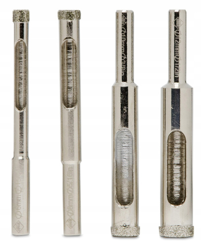 Wiertło do gresu RUBI 04904 Easy Gress - 6, 8, 10,12mm