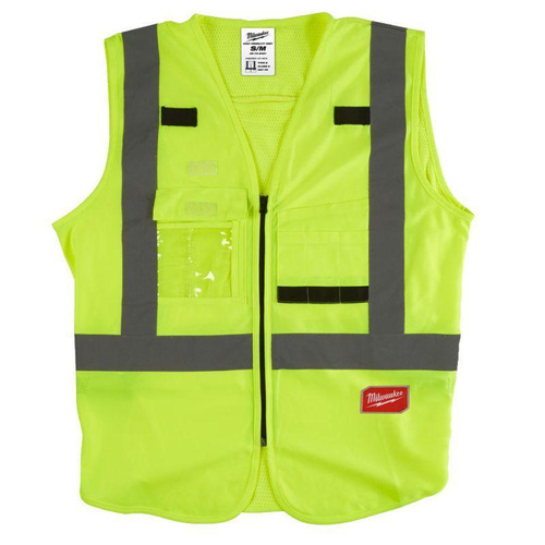 Kamizelka odblaskowa żółta S/M Milwaukee 4932471889