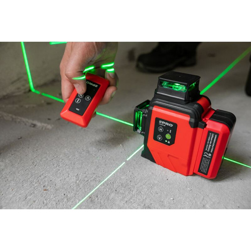 Laser wieloliniowy PRO-AQ3DG zielona wiązka