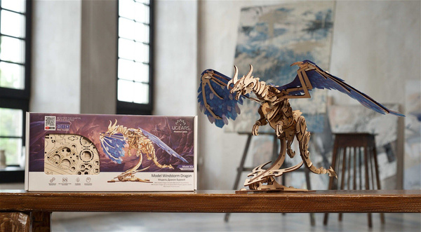 Smok burzowy UGEARS 70151