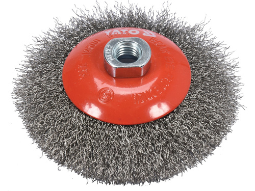 Szczotka druciana 125 mm Yato YT-47612