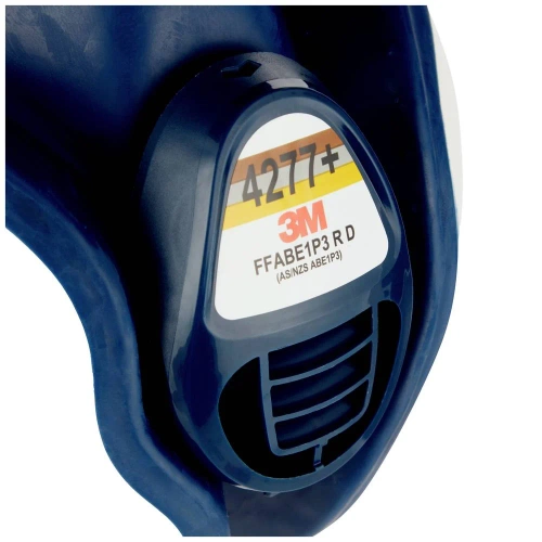 Niewymagająca konserwacji półmaska wielokrotnego użytku 3M 4277+