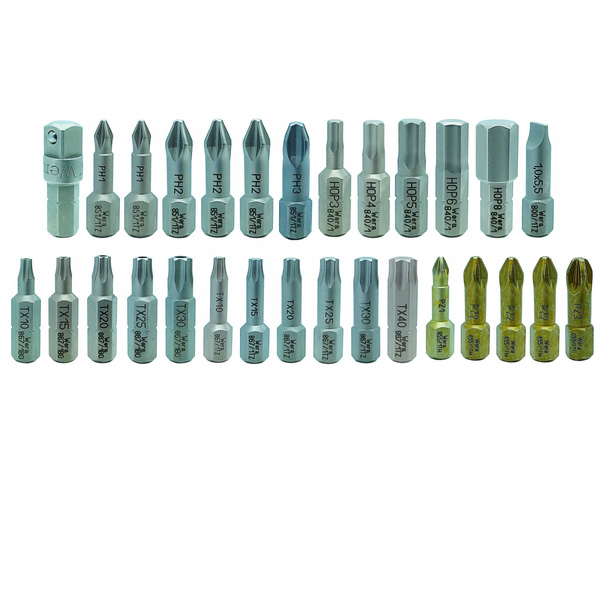 Zestaw bitów + rękojeść + grzechotka Wera Tool-Check Plus 05056490001 - 39 elementów