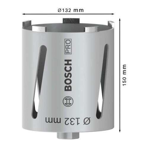 Koronka diamentowa do cegieł 132x150x6 G1/2" Bosch 2608587331