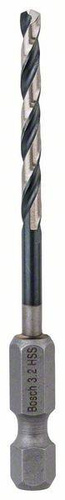 Wiertło spiralne HSS 3,2 mm, z chwytem sześciokątnym Bosch 2608577049