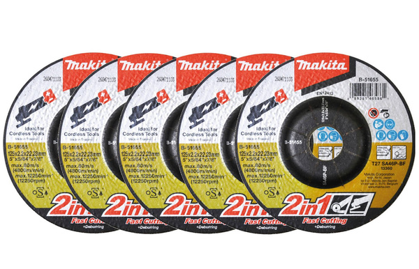 Tarcza szlifierska Makita B-51655 25X2,2X22,23MM 5 szt.