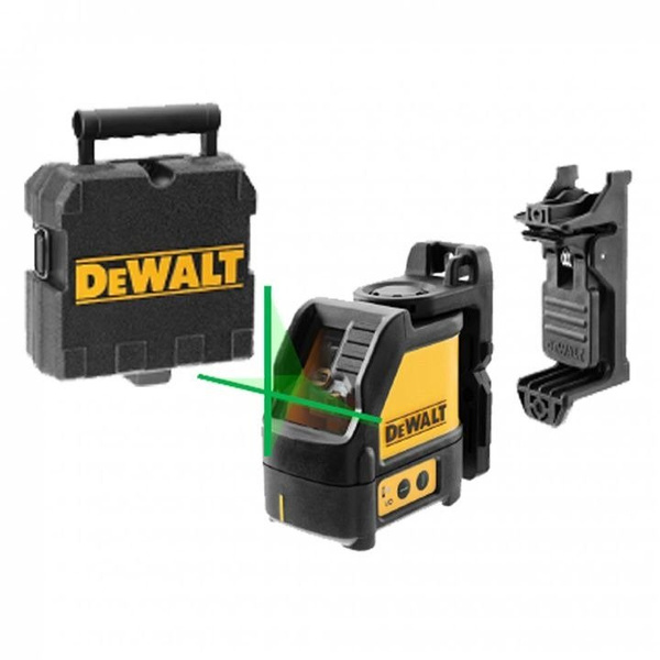 Samopoziomujący laser krzyżowy DeWalt DW088CG-XJ + Statyw DE0881T