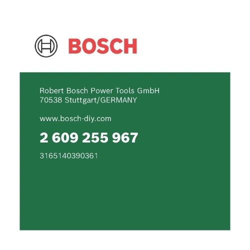 Zestaw 3 szt. bitów PZ1, PZ2, PZ3 Bosch 2609255967