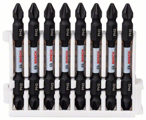 Zestaw 8 szt. bitów dwustronnych PH2 Bosch Impact Control 2608522337