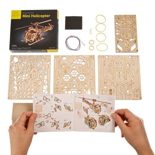 Drewniany helikopter UGEARS 70225