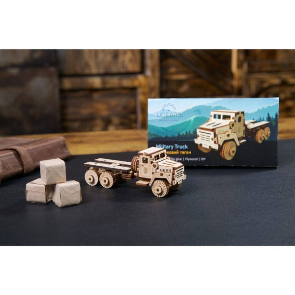 Wojskowa ciężarówka UGEARS 70199
