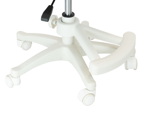 Fotel obrotowy Belivio ELMO różowy