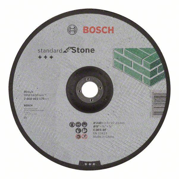 Tarcza do cięcia kamienia 230x22,23 mm Bosch 2608603176