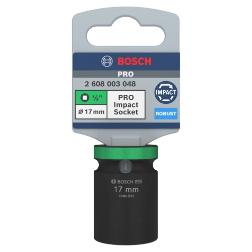Nasadka udarowa 1/2" Bosch 2608003048 rozmiar 17 mm