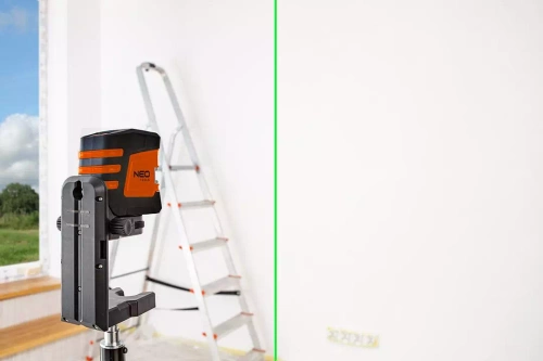 Laser krzyżowy NEO Tools 75-107 z zieloną wiązką
