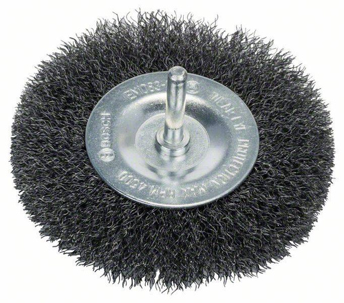 Szczotka tarczowa z drutu falistego 100 × 0,2 mm stalowa Bosch 1609200274