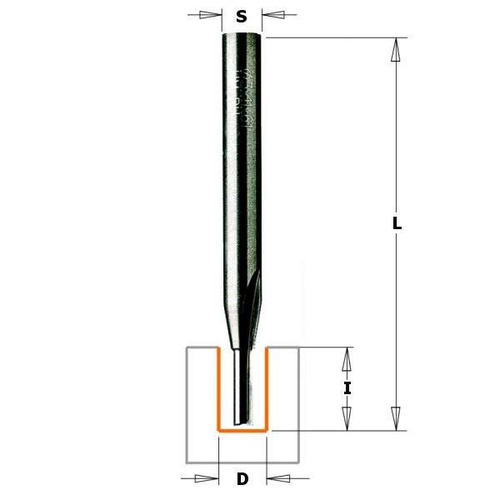 Frez HM D=3 I=11 L=60 CMT 712.030.11