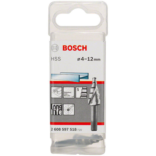 Wiertło stopniowe do metalu Bosch 2608597518 4-12mm