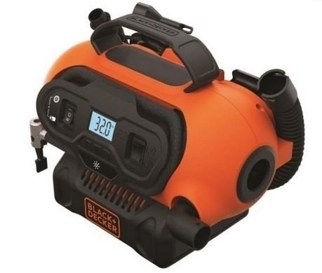 Kompresor samochodowy 12V/18V/230V Black Decker BDCINF18N-QS