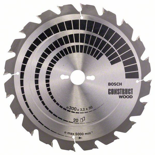 Tarcza pilarska Construct Wood 300x30 Bosch 2608640690