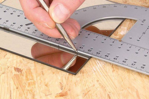 Rysik traserski Wolfcraft WF7985010